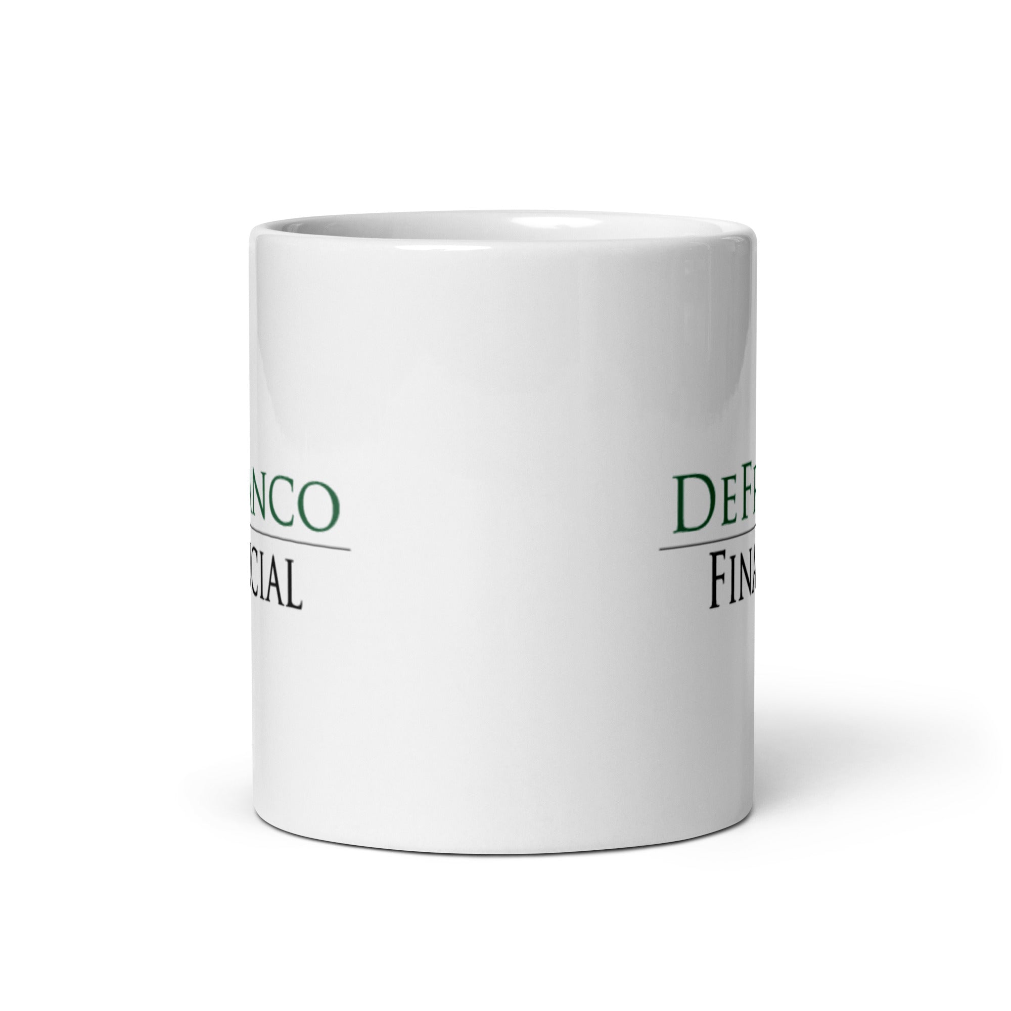 DFF White glossy mug