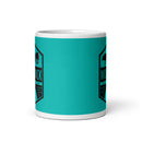 WMC White glossy mug