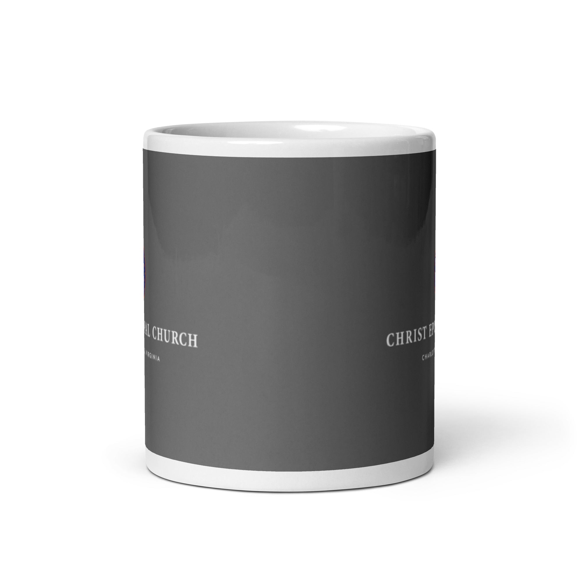 CEC White glossy mug