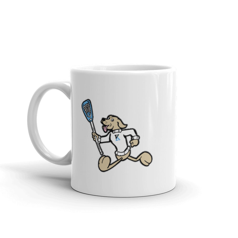 Koopers Lacrosse White glossy mug