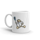 Taza blanca brillante Koopers Lacrosse