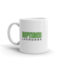 Taza blanca brillante Margate Riptides Lacrosse