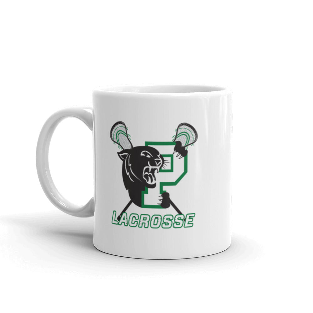 Palmer Panthers White glossy mug