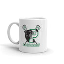 Taza blanca brillante Palmer Panthers