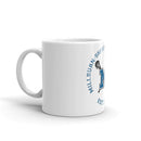 Millburn White glossy mug