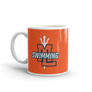 Mountain Lakes Swimming glossy mug
