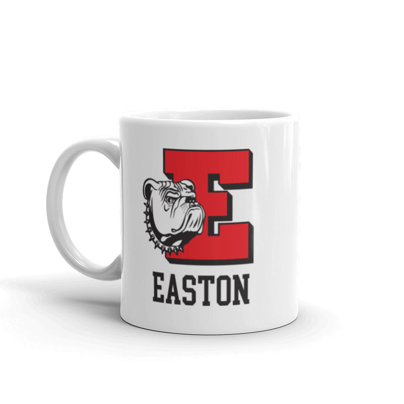 Easton HS White glossy mug