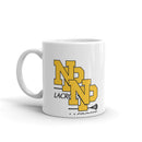 NPHS Lacrosse White glossy mug