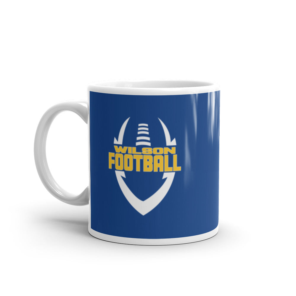 Wilson Football glossy mug