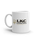 LKC White glossy mug