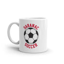 Saranac Soccer glossy mug