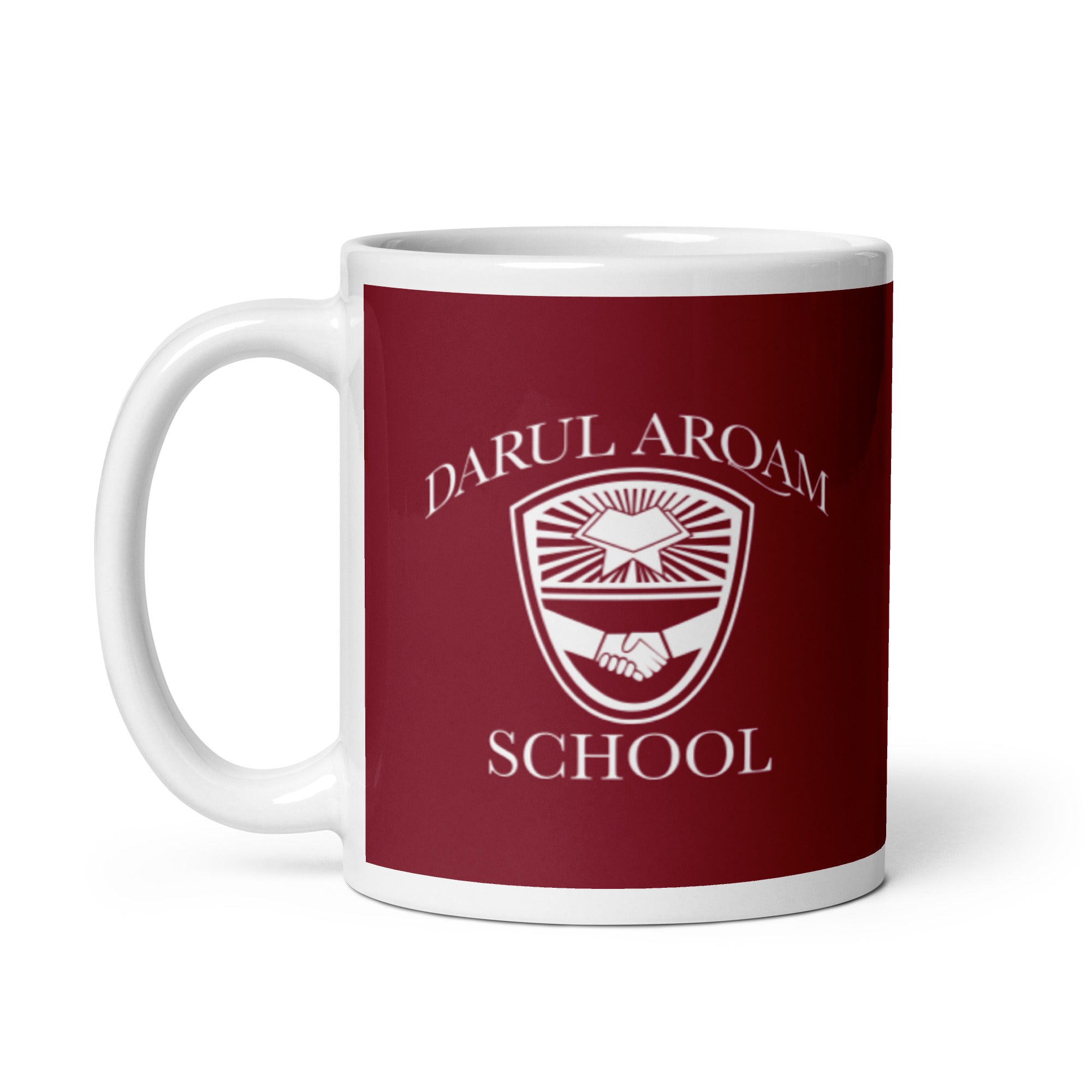 DAS White glossy mug