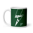 EHS Band White glossy mug