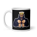 Bsty White glossy mug