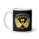 WF White glossy mug