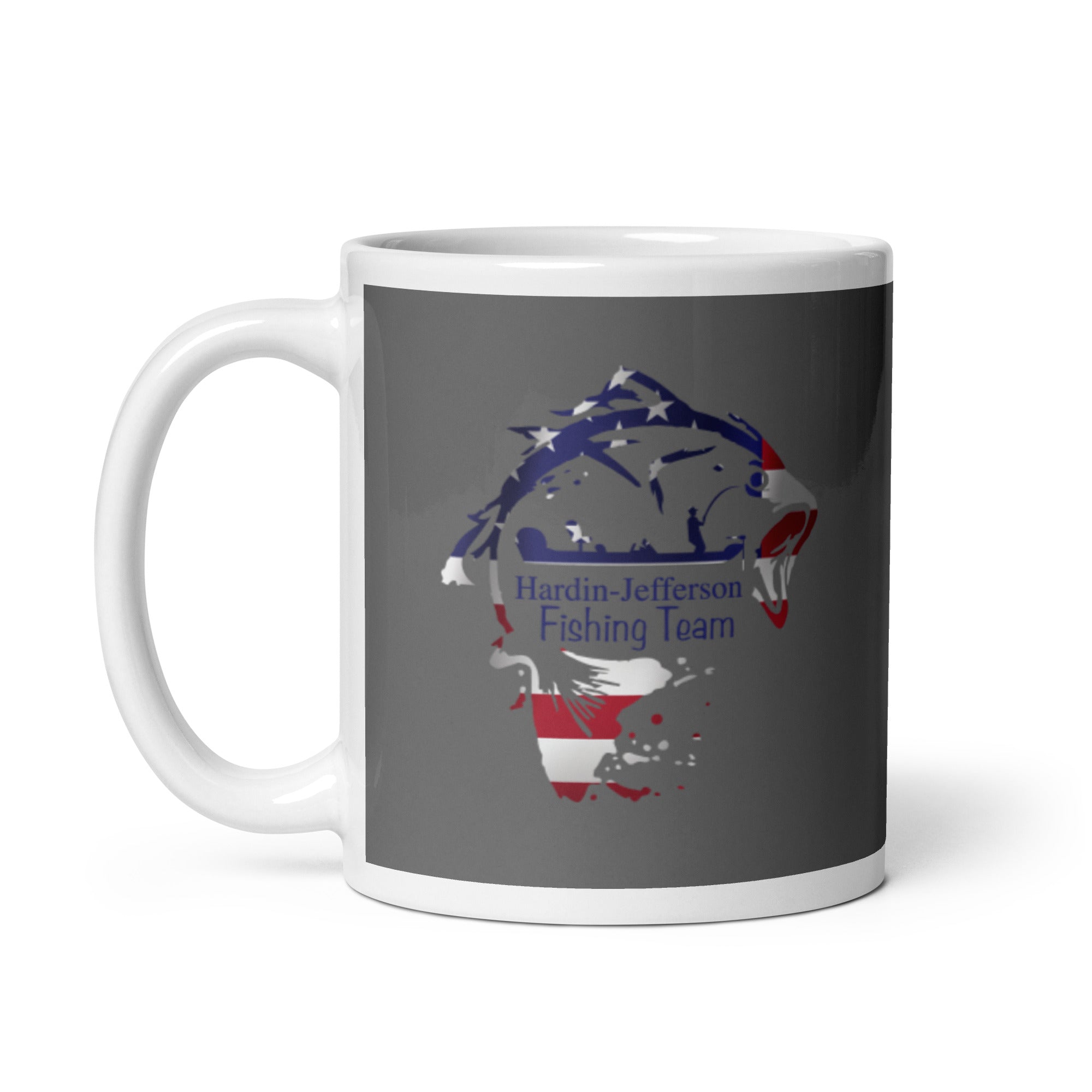 HJHSFT White glossy mug