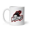 N55 White glossy mug