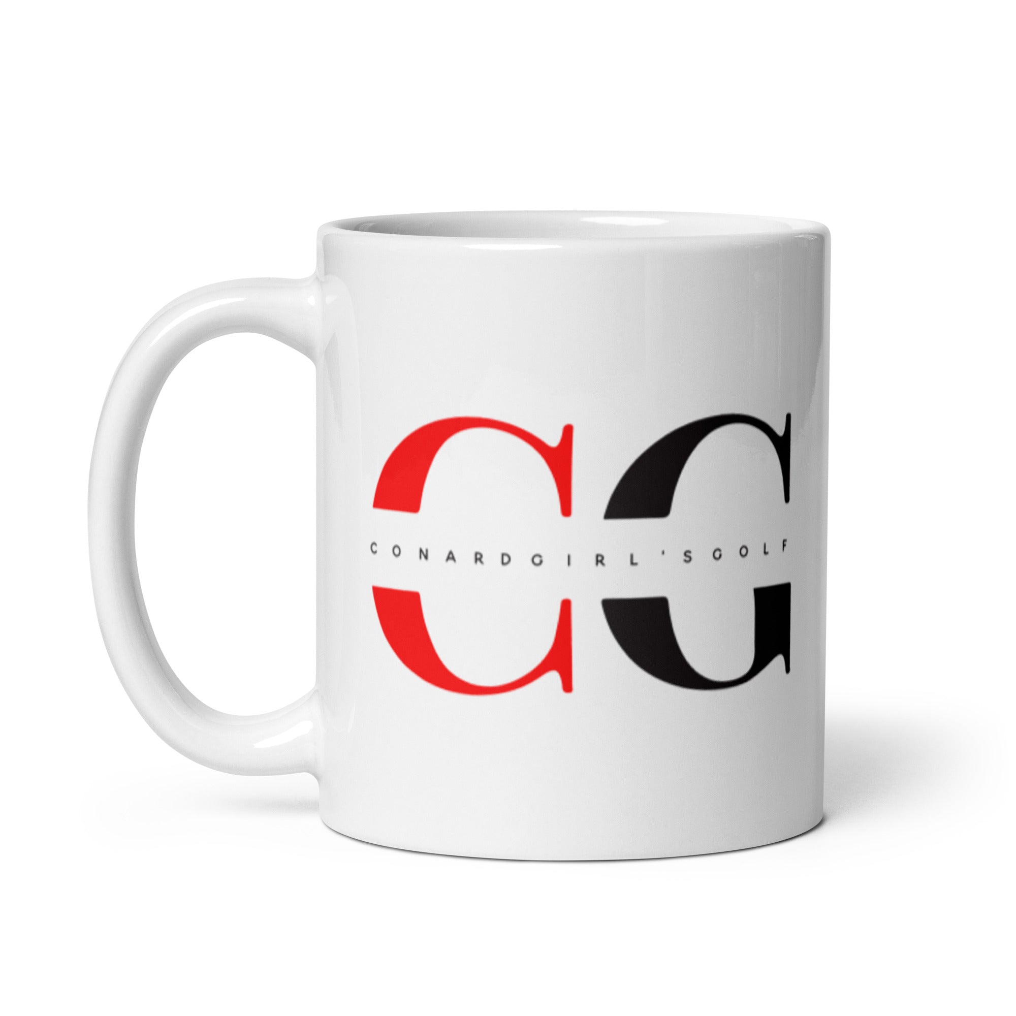 CGG White glossy mug
