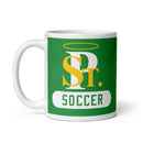 SPCYO Soccer White glossy mug