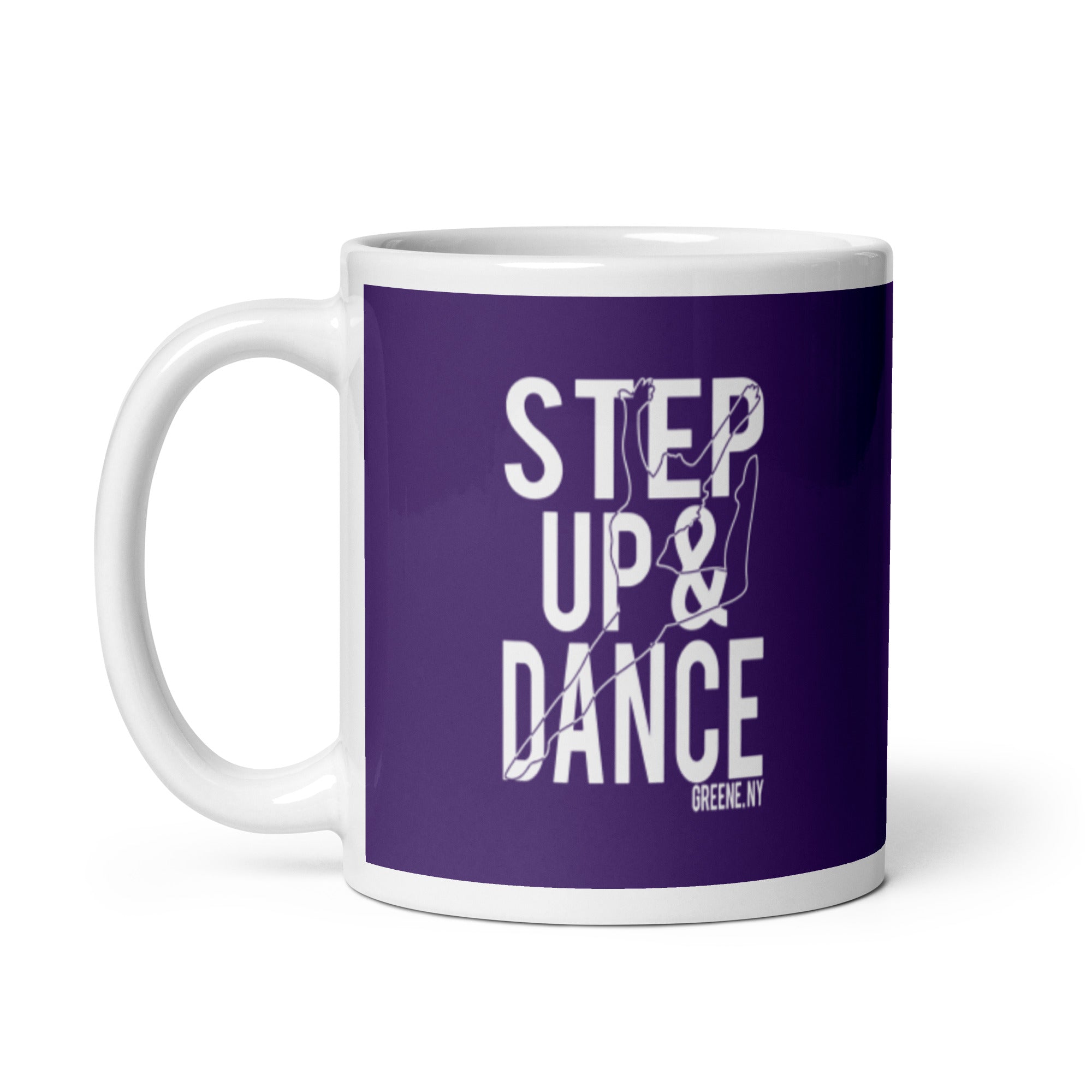 GDBC White glossy mug