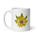Yaje White glossy mug