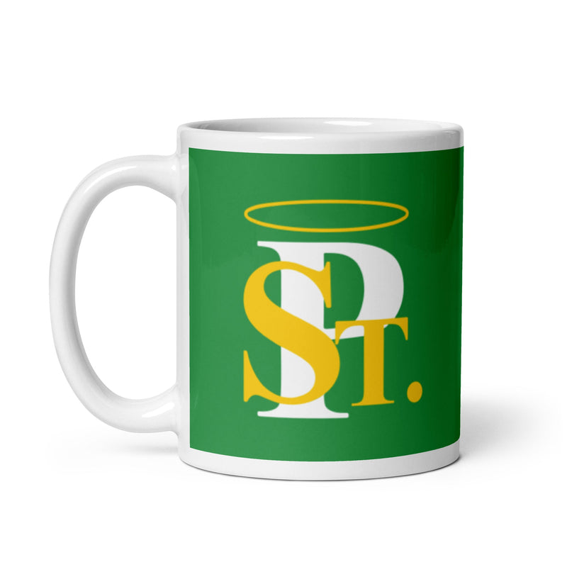 SPCYO White glossy mug