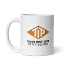 TIP White glossy mug