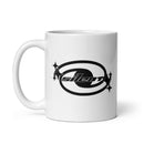 SC White glossy mug