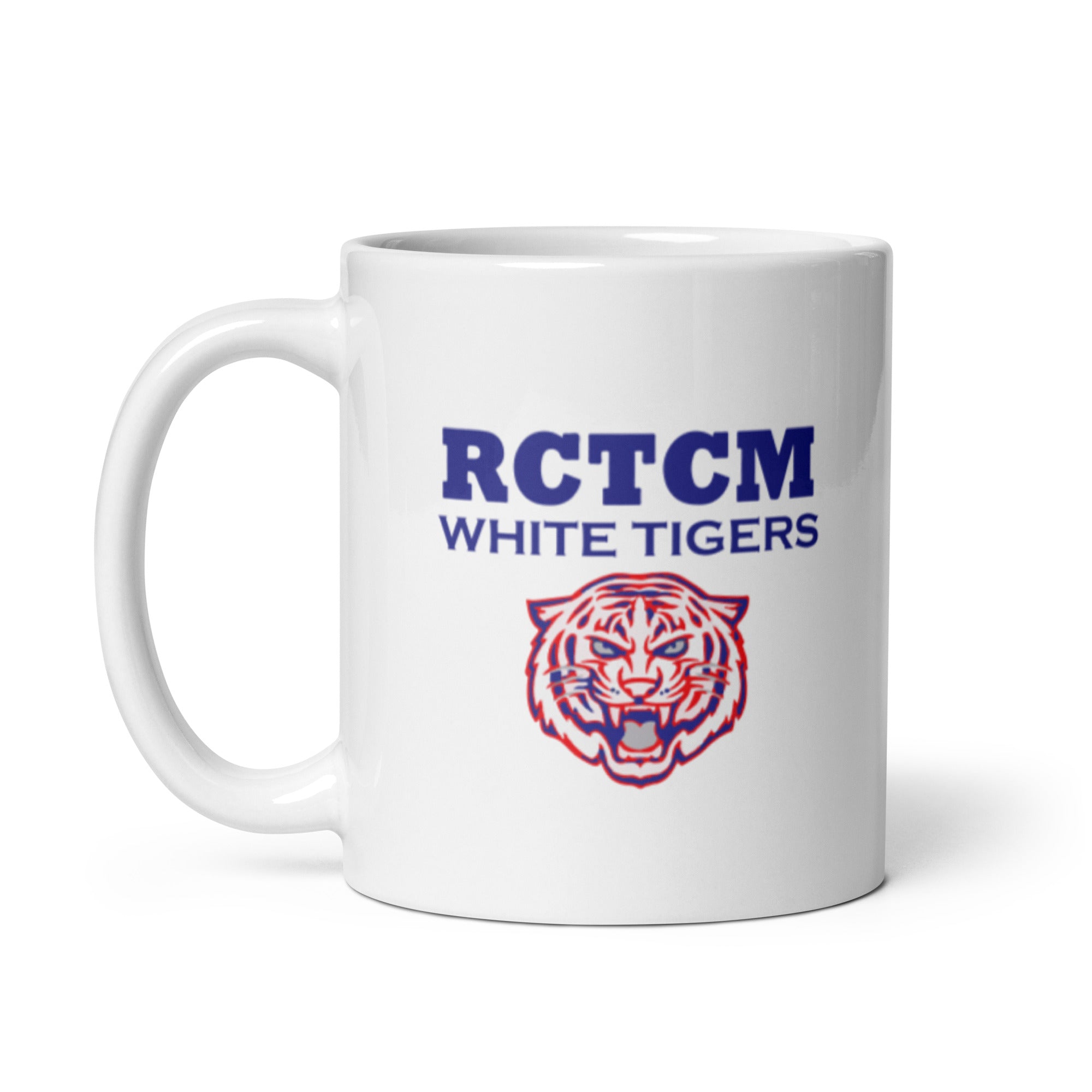 RCTCM White glossy mug