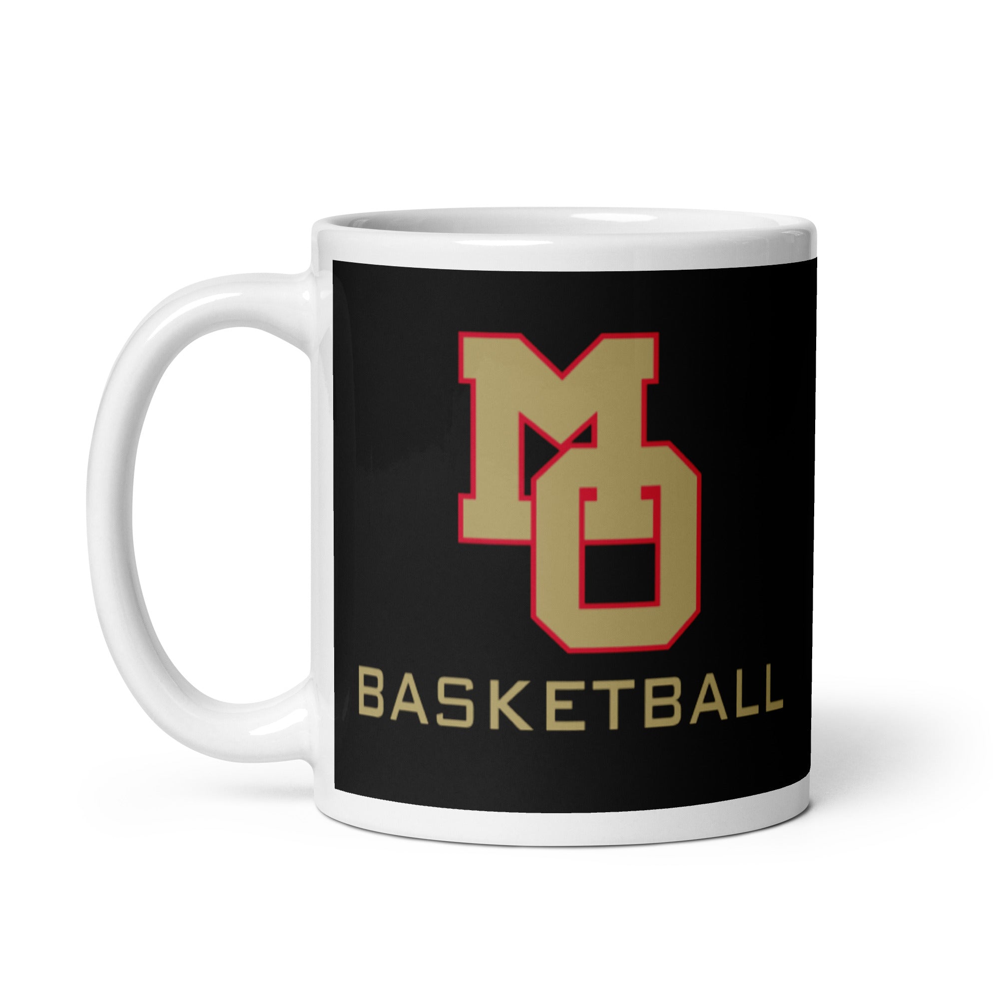 MO White glossy mug