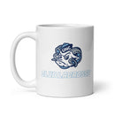UNCCL White glossy mug