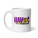 Taza Havoc White brillante