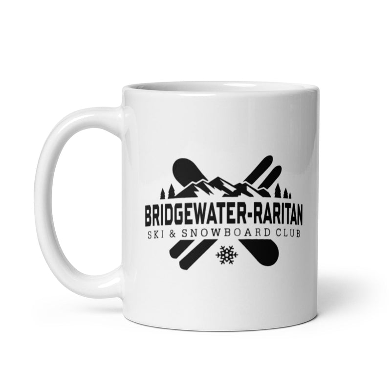 BRSC White glossy mug