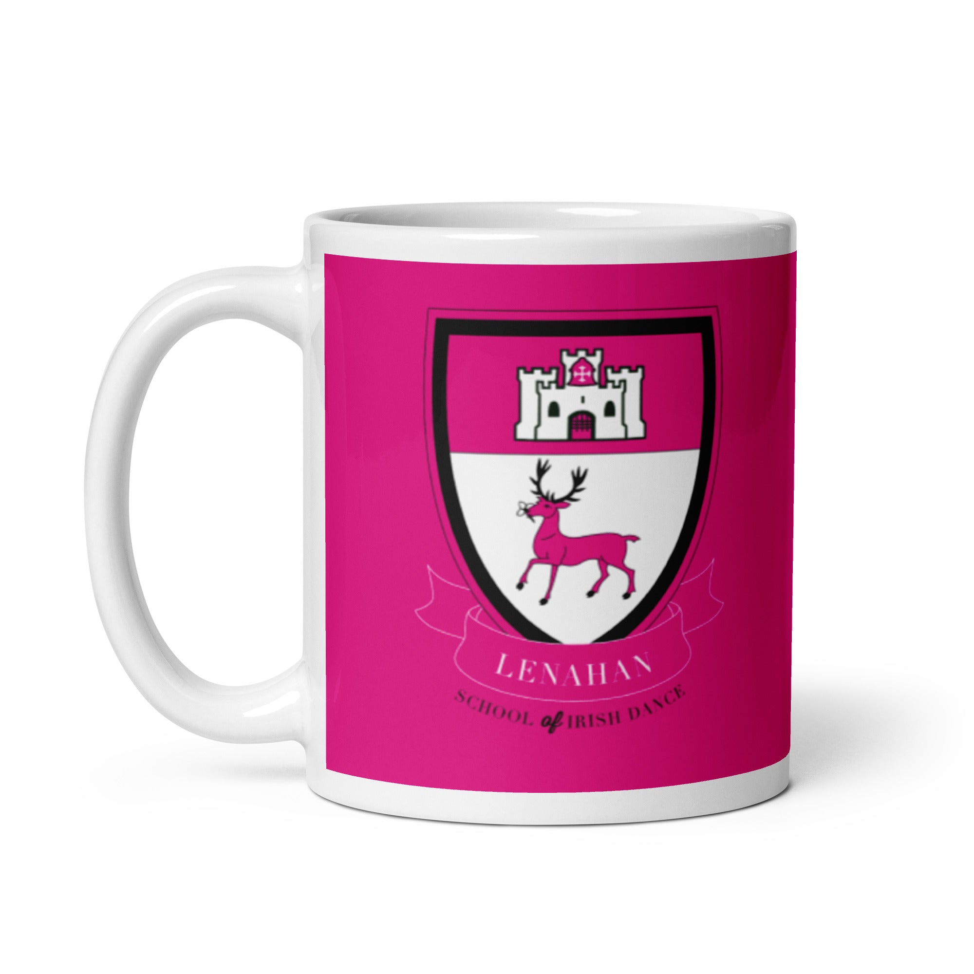 LSID White glossy mug