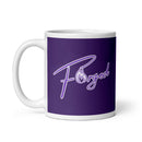 FL White glossy mug