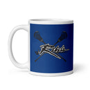 Taza blanca brillante Lady Rebels