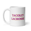 TL White glossy mug