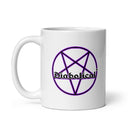 DIABOLICAL* Taza blanca brillante
