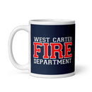 WCFD White glossy mug