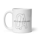 OFICIAL White glossy mug