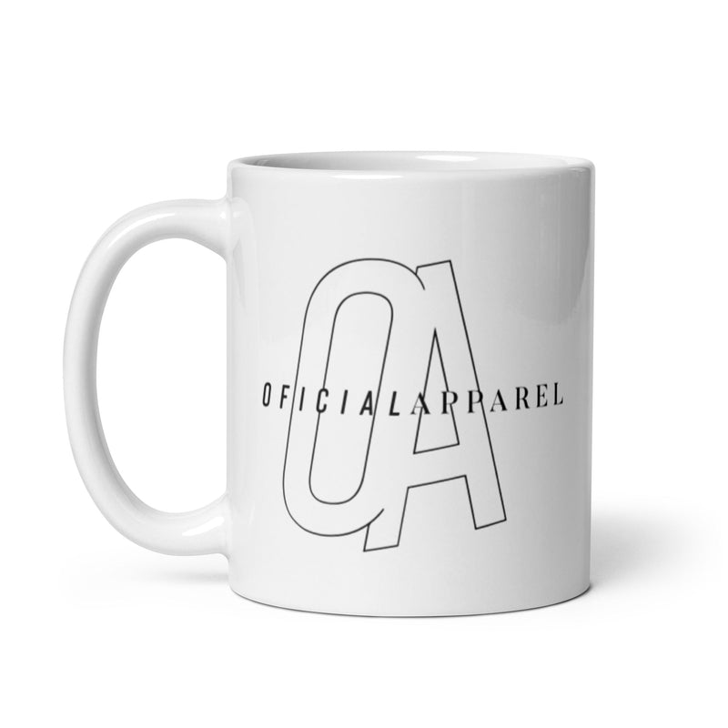 OFICIAL White glossy mug