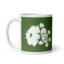 TainoAzteca White glossy mug