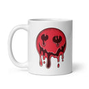 Taza blanca brillante URS