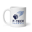 P TECH White glossy mug