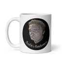 Taza blanca brillante DR