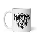 MIS White glossy mug