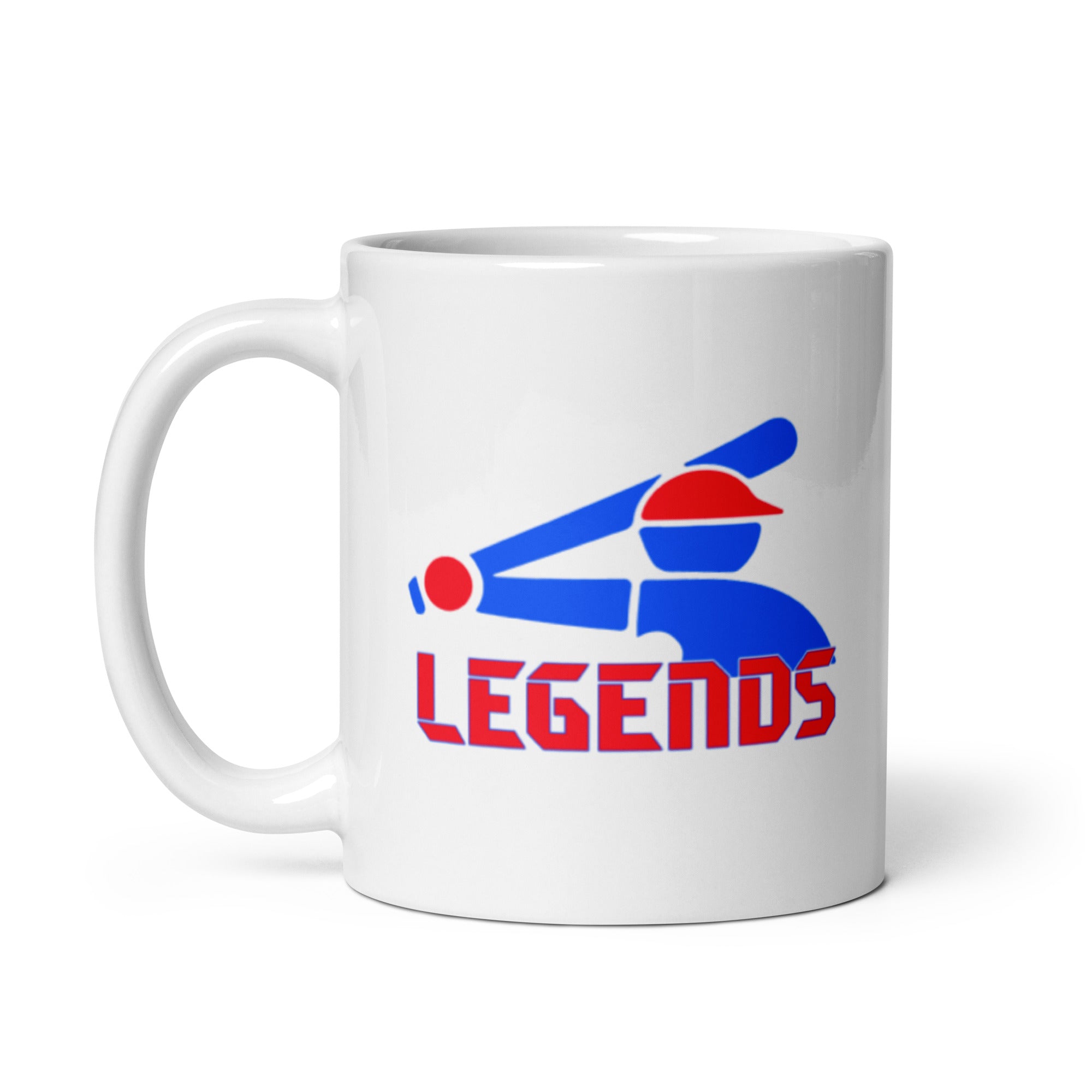 Legends White glossy mug