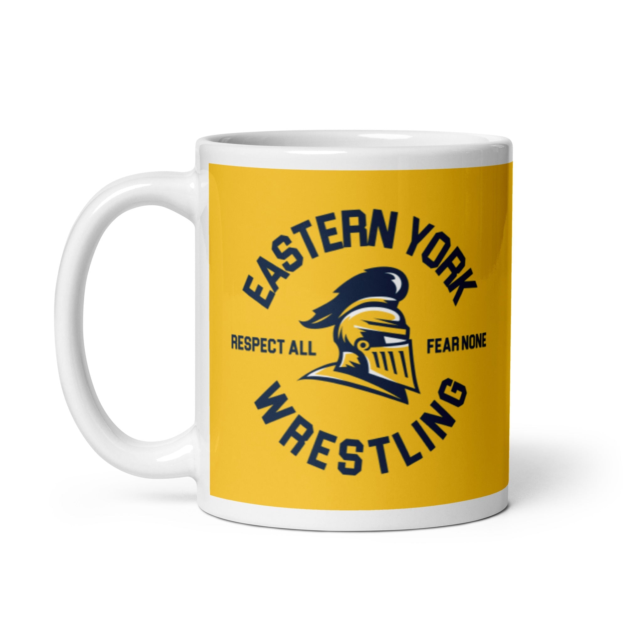 EYW White glossy mug