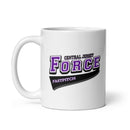 CJF White glossy mug