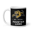 Mt. Aetna White glossy mug